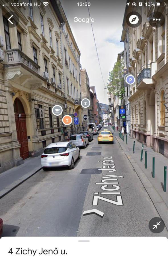 Budapest downtown Andrássy Exterior foto